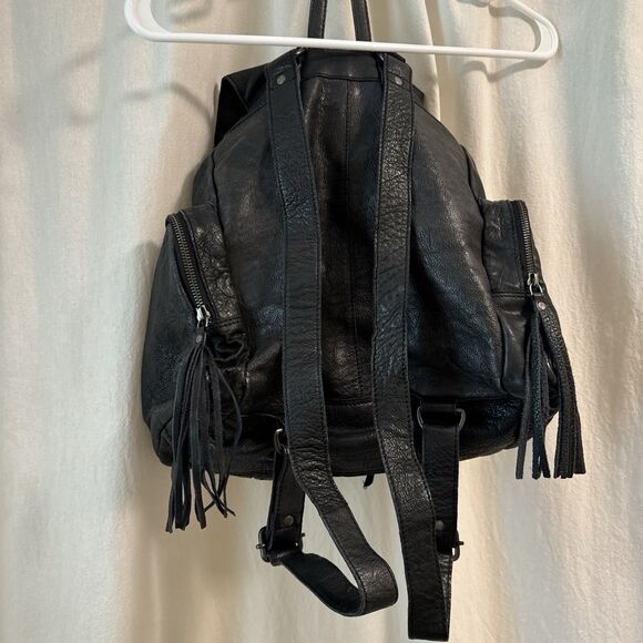 Cut N Paste Bags Leather Backpack Black - Picture 4 of 8